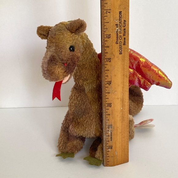 1998 TY Scorch Beanie Baby Dragon Plush Vintage - Picture 9 of 11